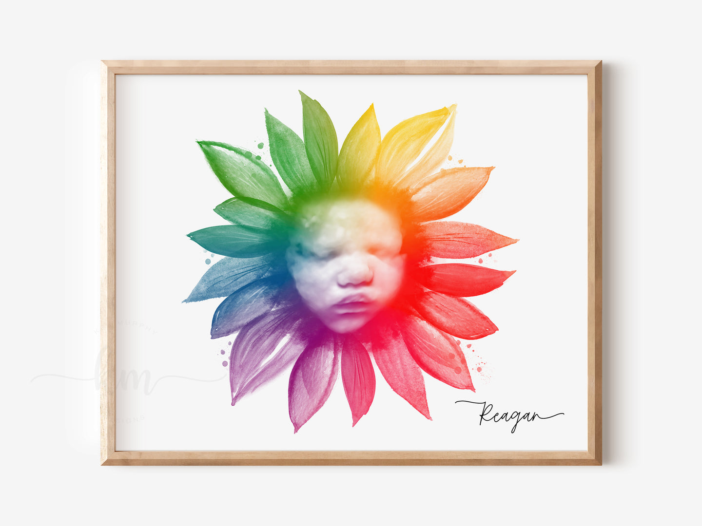 Rainbow Sunflower